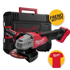 Milwaukee M18 FSAG125XB-0X - Smerigliatrice angolare a batteria 18V Fuel con FRENO, solo corpo