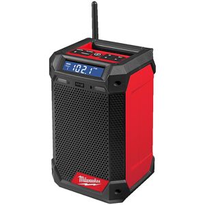 Milwaukee M12 RCDAB+-0 - Radio DAB+ da cantiere a batterie