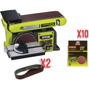 Ryobi RBDS4601G - Levigatrice combinata a nastro e disco