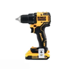 DeWalt Avvitatore a batteria  DCD708D2T-QW cacciavite elettrico e avvitatore impulso 1650 Giri/min Nero, Giallo con caricabatteria [DCD708D2T-QW]