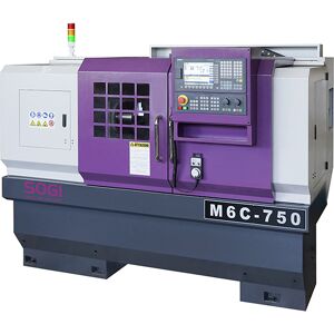 Tornio ad autoapprendimento SOGI M6C-750 400x750 mm - controllo numerico SIEMENS 808D + accessori