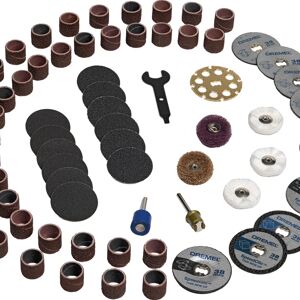 Dremel Set accessori miniutensili multiuso  , 70 pezzi