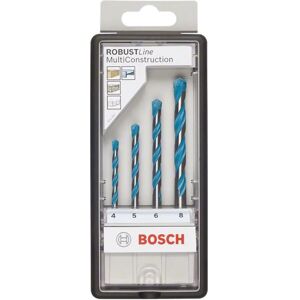 Bosch Set di punte universali  4 pezzi Ø 4 -5 -6 -8 mm