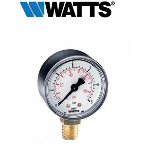 Watts Industries Watts Manometro Dn63 Ad Attacco Radiale M1-Abs