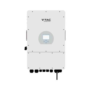 V-Tac Deye Sun-5k-Sg04lp3-Eu Inverter 5kw Trifase Ibrido Fotovoltaico On-Grid/off-Grid , Lcd Touch A Colori Ta E Wifi Ip65