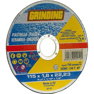 50 Pz Grinding Minidisco Per Ceramica D.115x1,6