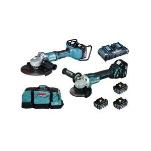 Makita DLX2245PT1 set smerigliatrice angolare a batt. [DLX2245PT1]