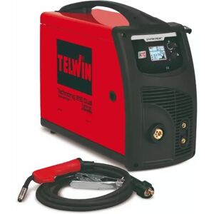 Telwin Technomig 215 Dual Synergic   Saldatrice Multiprocesso (mma, Mig Mag, Tig)