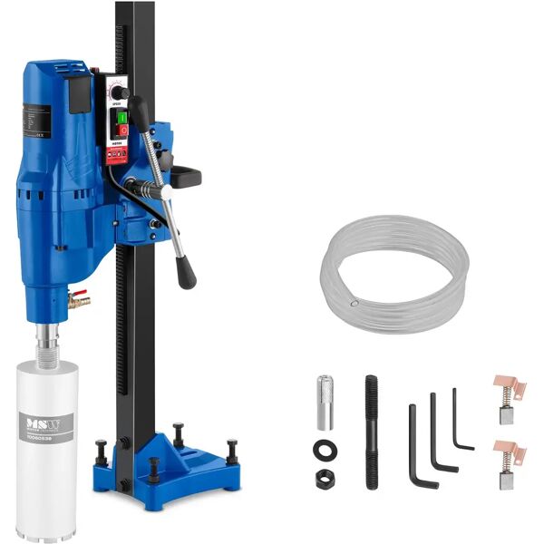 msw macchina per carotaggio al diamante - 3300 w - 580 giri/min - diametro di foratura max. 255 mm -ddm255