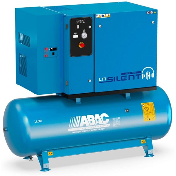 abac ln2 b7000 500 t10 dry - compressore industriale con essiccatore