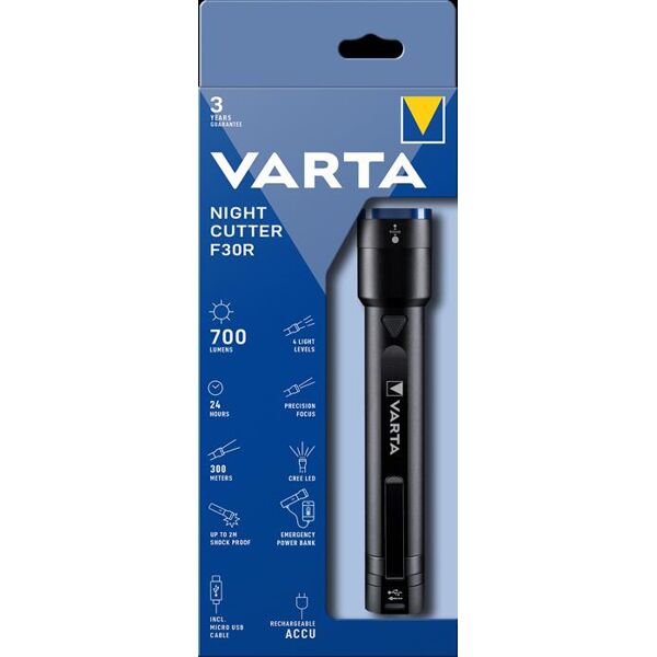 varta torcia night cutter f30r