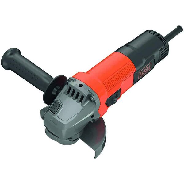 black & decker beg010-qs smerigliatrice angolare potenza 710 watt velocità a vuoto 12000 giri/min disco 115 mm - beg010-qs