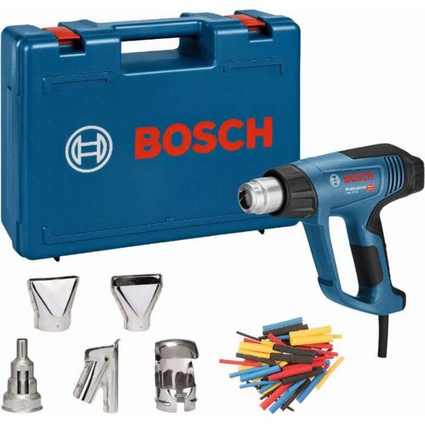 bosch 0.601.2a6.300 termosoffiatore potenza 2300 watt pistola termica ad aria calda temperatura max 660° c - 0.601.2a6.300 ghg23-66 pro