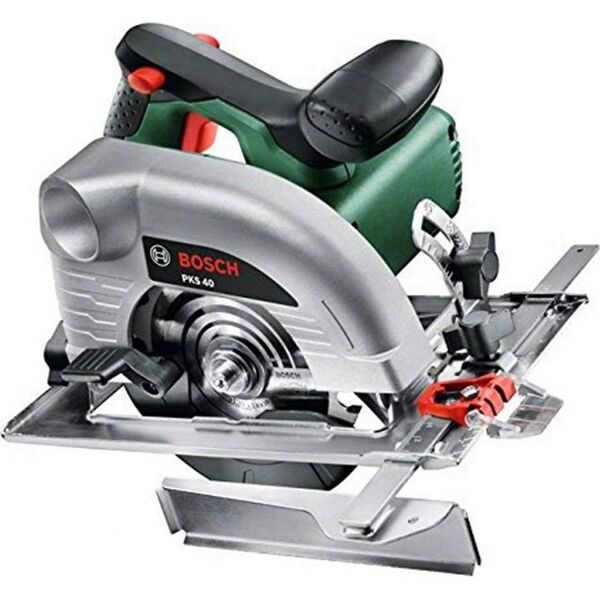 bosch 0.603.3c5.000 sega circolare elettrica potenza 850 watt taglio max 90°- 45° mm 0-26 giri 5.300 g/min - 0.603.3c5.000 pks40