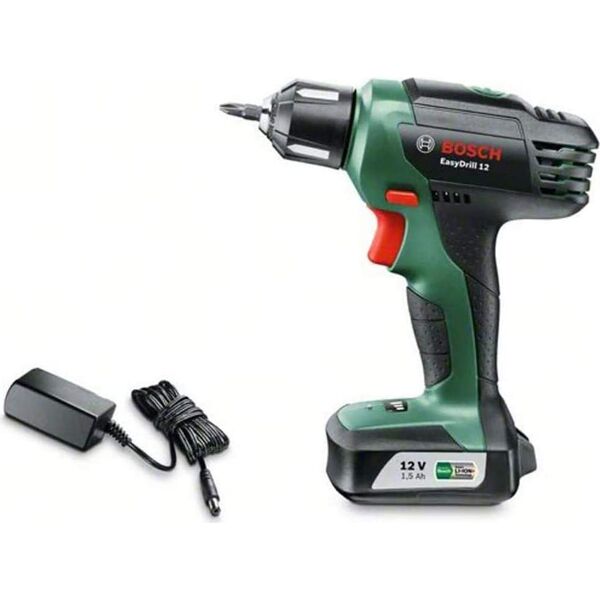 bosch easy drill 12 avvitatore a batteria litio 12v con mandrino autoserrante easy drill