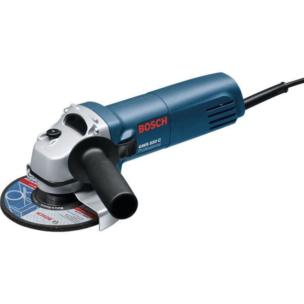 bosch gws880 smerigliatrice angolare potenza 880 watt 125 mm velocità 11000 g/min - gws880