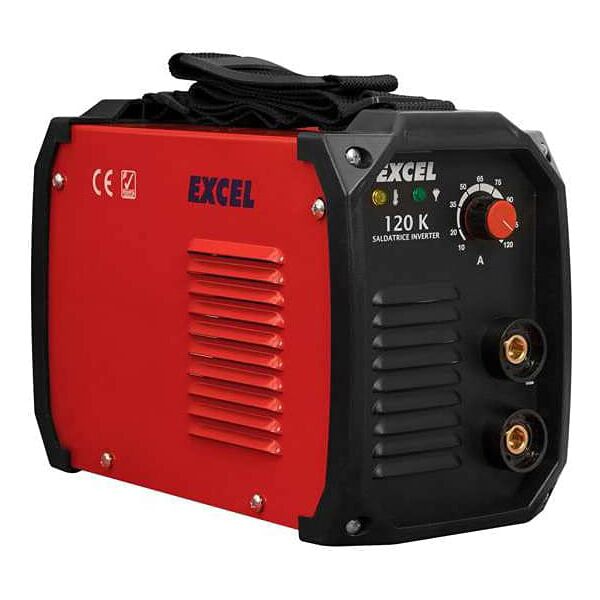 excel 120k saldatrice inverter Ø elettrodi 1,6-3,2 mm saldatura mma potenza 3000 watt - 09471 120k