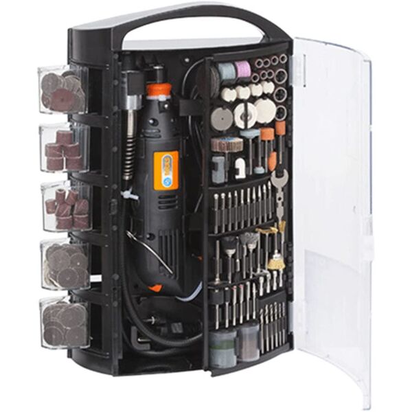 p.g. pg141w mini trapano multifunzione incisore kit con 300 accessori potenza 135 watt - pg141w