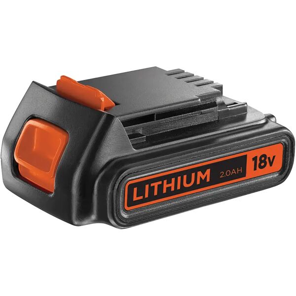 black & decker batteria b&d 18 v bl2018-xj litio 2 ah 18 v litio 2 ah