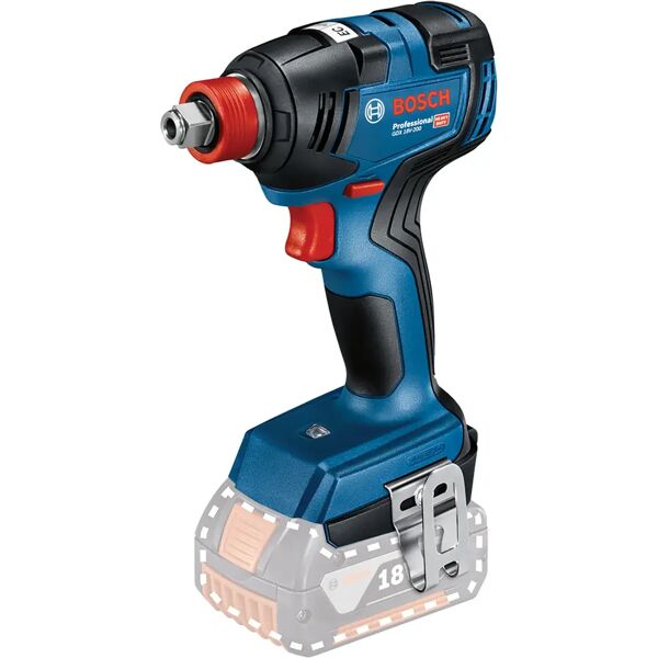 bosch trapano avvitatore impulsi  18 v pro gdx18v-200 1/2 200 nm corpo macchina in valigetta