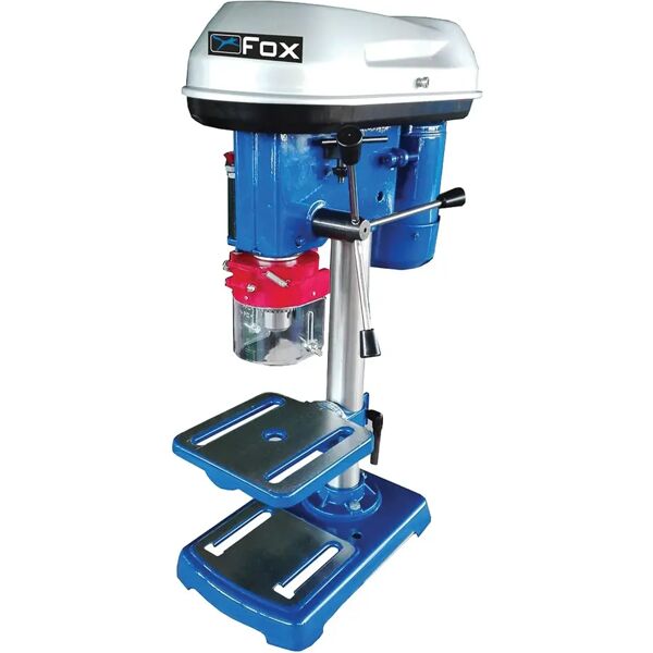 fox trapano a colonna da banco  400 w foratura mandrino Ø 1,5-13 mm corsa mandrino 50 mm