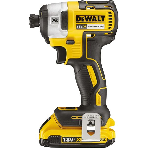 dewalt trapano avvitatore impulsi  18 v brushless dcf887d2-qw 2 batterie 2 ah peso 1,3 kg