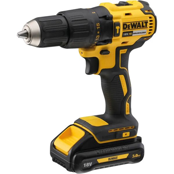 dewalt trapano battente  18 v dcd778l2t - qw brushless 2 batterie  litio 3 ah  in valigetta