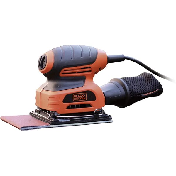 black & decker levigatrice persiana b&d 170 w ka401la piastra 1/4 112x108 mm peso 1,3 kg