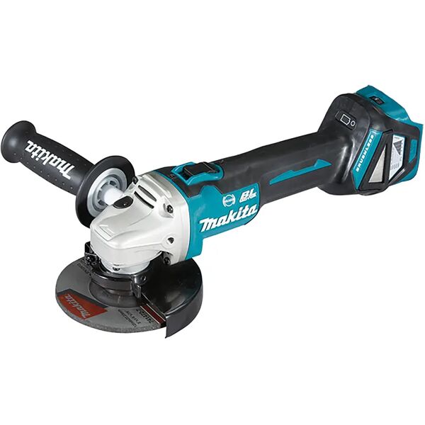 makita smerigliatrice  125 mm 18 v a batteria litio corpo macchina in valigetta