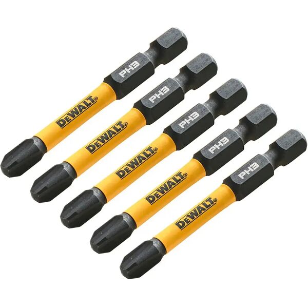 dewalt 5 inserti  ph 3 impact torsion extreme lunghi 50 mm