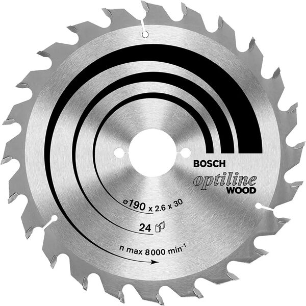 bosch lama Ø130 mm  20 denti Ø foro 20/16 mm per sega circolare per legno