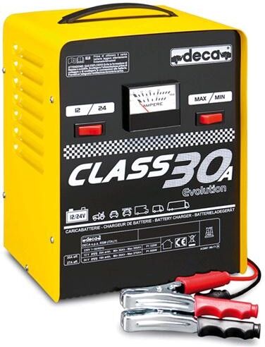 Deca Caricabatterie elettromeccanico 12-24V  CLASS 30A (carica 30 A)