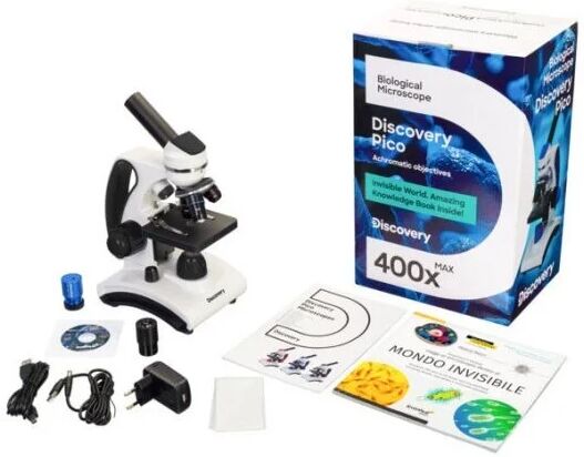 Discovery Pico Polar Microscopio digitale con libro -