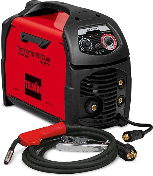 Telwin Technomig 180 Dual Synergic 230 V - Saldatrice Inverter cod. 816075