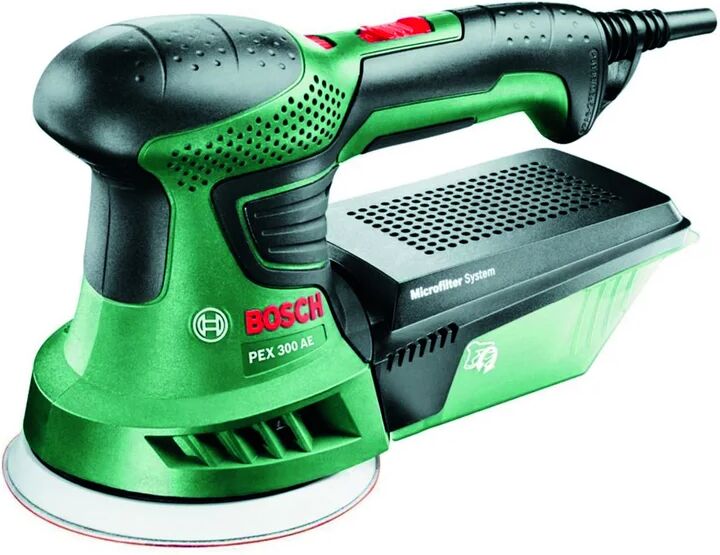 bosch levigatrice rotorbitale  pex 300 ae 270 w 12000 giri/min