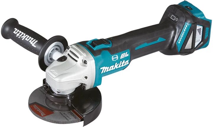 makita smerigliatrice angolare a batteria litio (li-ion)  dga513zj , 18 v Ø 125 mm, 0 ah, senza batteria