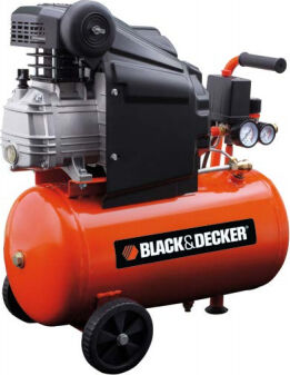 black & decker bd 205/24 compressore aria compressa ad olio 24 litri hp 2,0 220v - bd 205/24