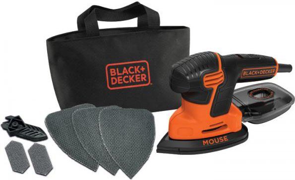 black & decker ka2000 levigatrice mouse per legno palmare potenza 120 watt - ka2000