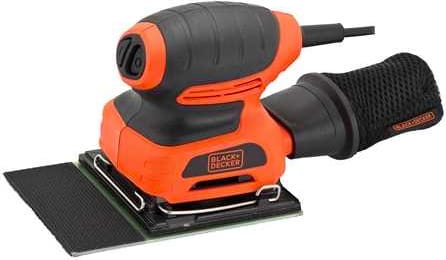 black & decker ka401la levigatrice orbitale levigatrice palmare potenza 170 watt 14.000 oscillazioni/min - ka401la