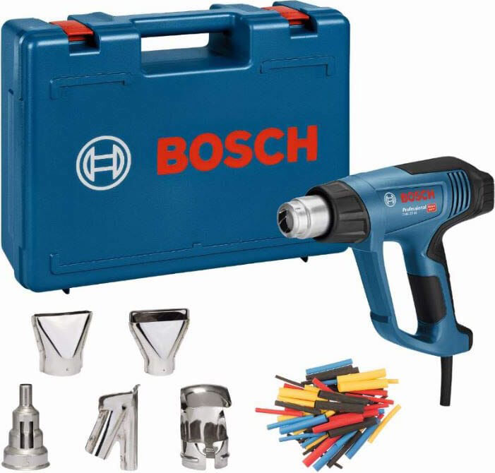 bosch 0.601.2a6.300 termosoffiatore potenza 2300 watt pistola termica ad aria calda temperatura max 660° c - 0.601.2a6.300 ghg23-66 pro