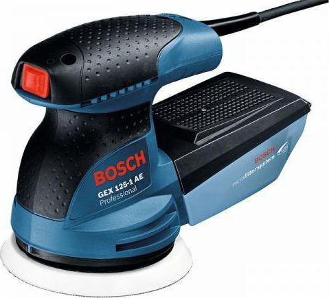 bosch 0615990cy3 levigatrice rotorbitale potenza 250 watt 2 velocità oscillazioni 15.000 - 24.000 g/min - gex 125-1 ae - 0615990cy3