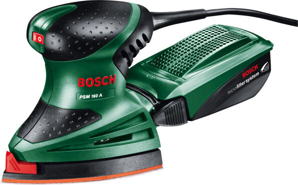 bosch psm 160 a levigatrice orbitale palmare a delta potenza 160 watt 24.000 oscillazioni/min - 0603.377.00e psm 160 a