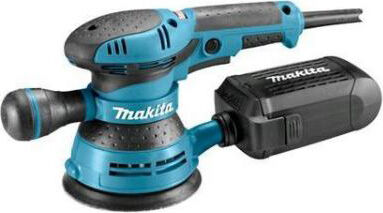 makita bo5041 levigatrice rotorbitale per legno potenza 300 watt velocità 4000-12000 orbite/min - bo 5041