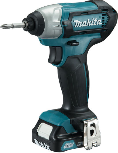 Makita Avvitatore elettrico  TD110DSMJ avvitatore a batteria 1/4" 2600 Giri/min 110 Nm Nero, Turchese 10,8 V [TD110DSMJ]