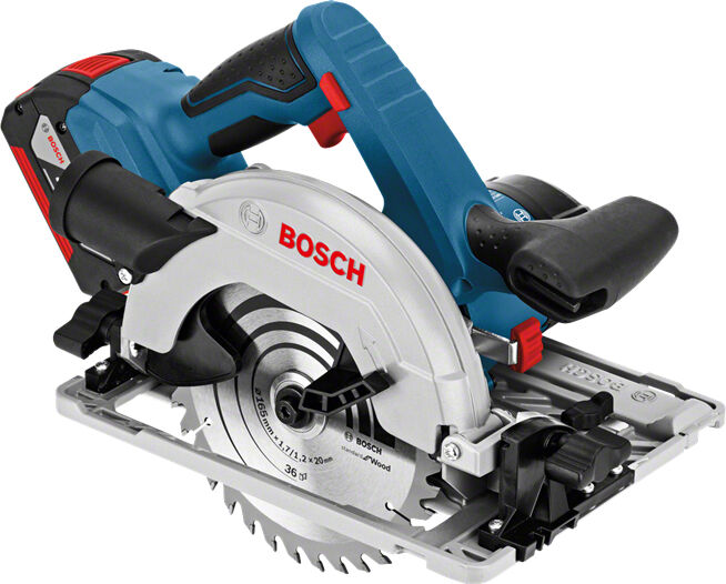 Bosch Sega circolare  GKS 18V-57 G Professional 16,5 cm Nero, Blu, Grigio, Rosso 3400 Giri/min [06016A2101]