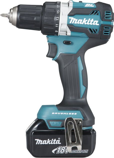 Makita DDF484RTJ trapano Senza chiave 1,6 kg Nero, Blu [DDF484RTJ]