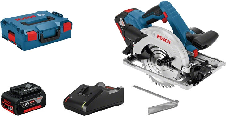 Bosch Sega circolare  GKS 18V-57 G Professional 16,5 cm Nero, Blu 3400 Giri/min [06016A2106]