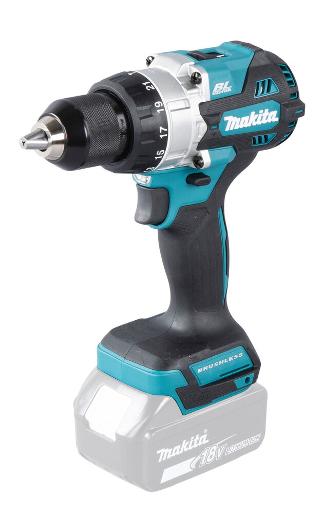 Makita DHP486Z trapano 2100 Giri/min 2,7 kg Nero, Blu [DHP486Z] - SENZA BATTERIA/SENZA CARICABATTERIE