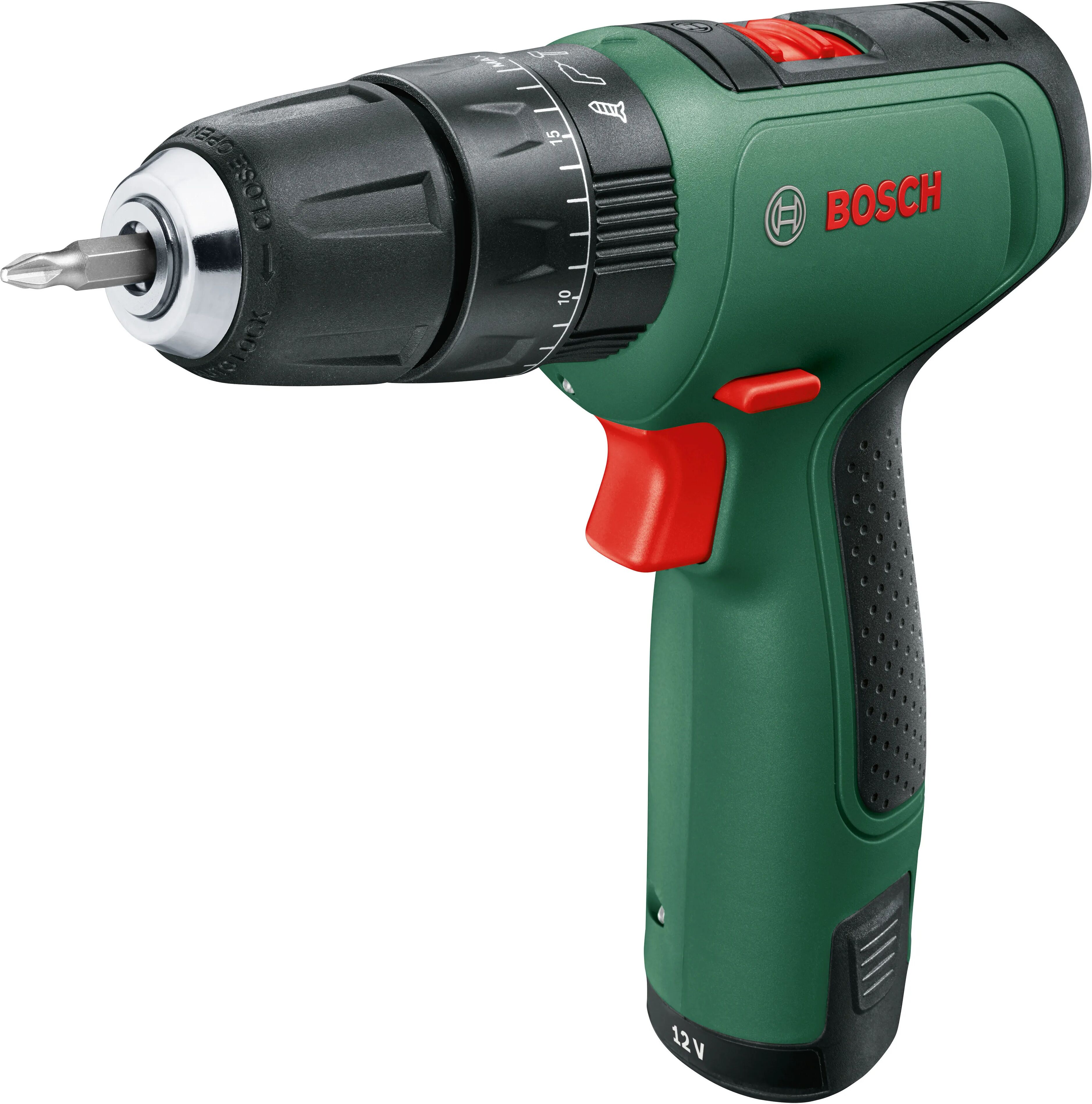 Bosch TRAPANO BATTENTE  12 V EASYIMPACT 1200 BATTERIA LITIO 1,5 Ah PESO 1 kg