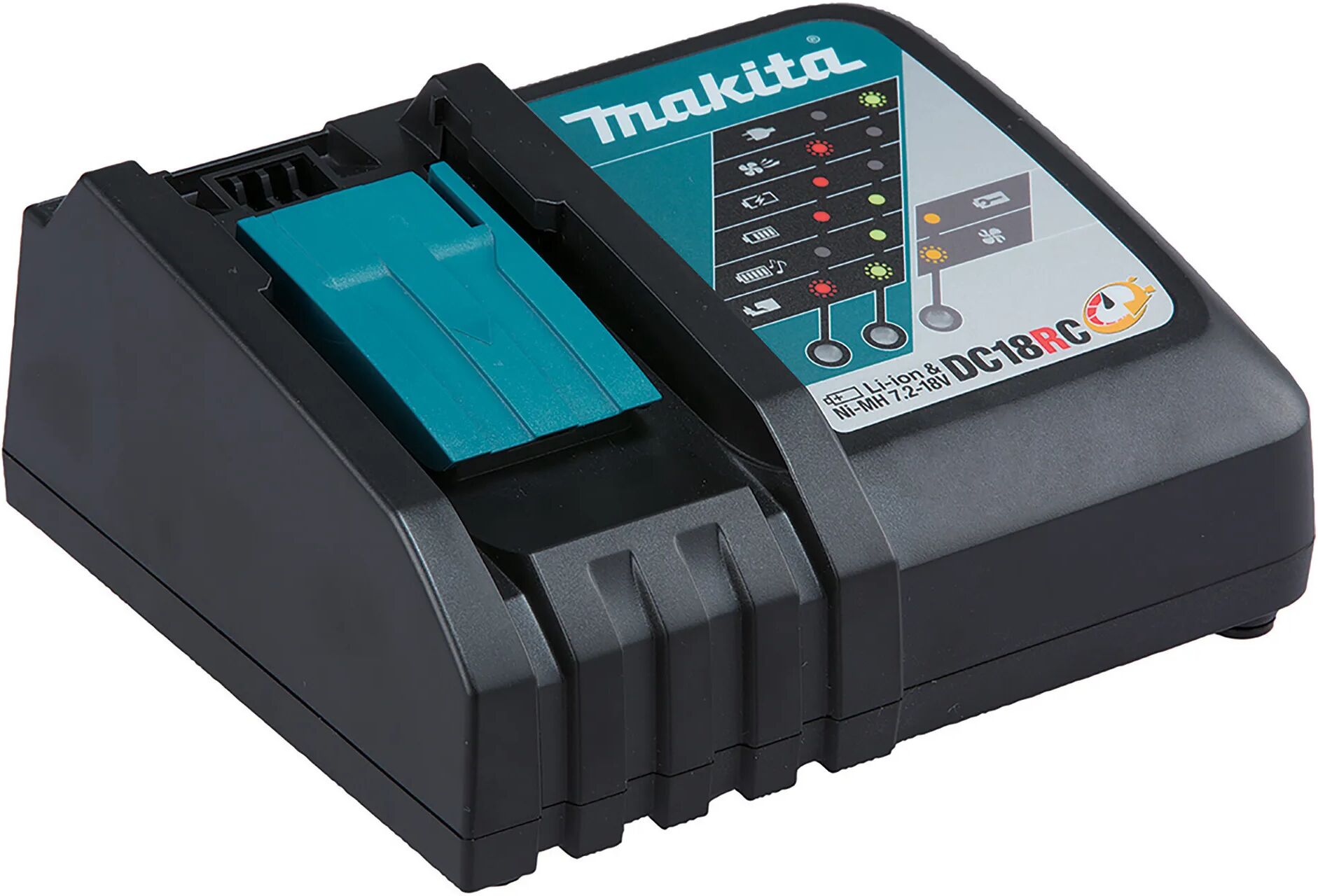 makita caricabatterie  18 v dc18rc litio